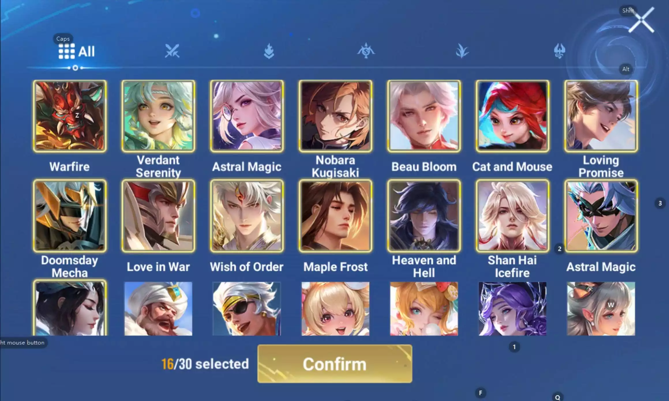 Ảnh Acc vip 6 172 skin