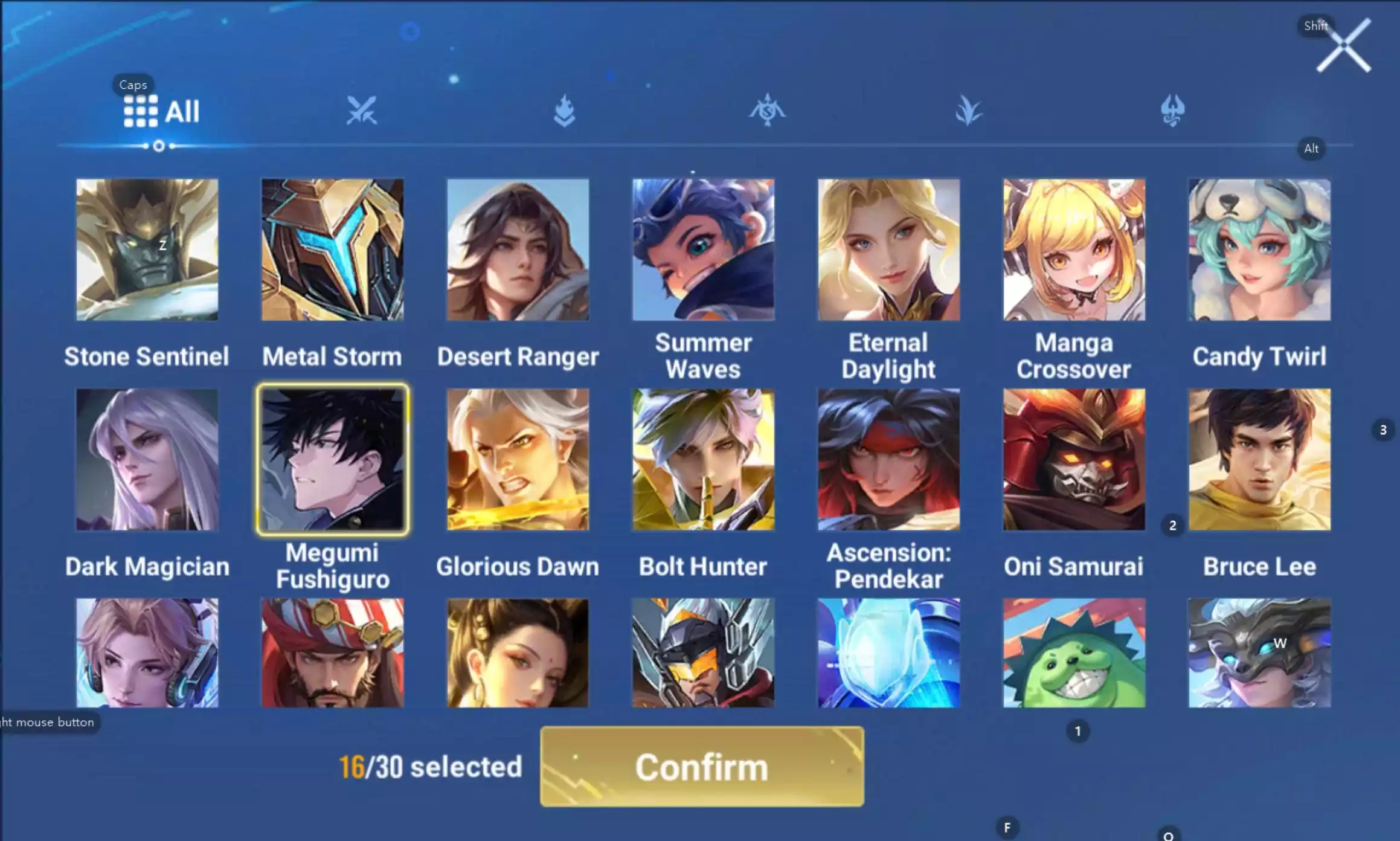 Ảnh Acc vip 6 172 skin