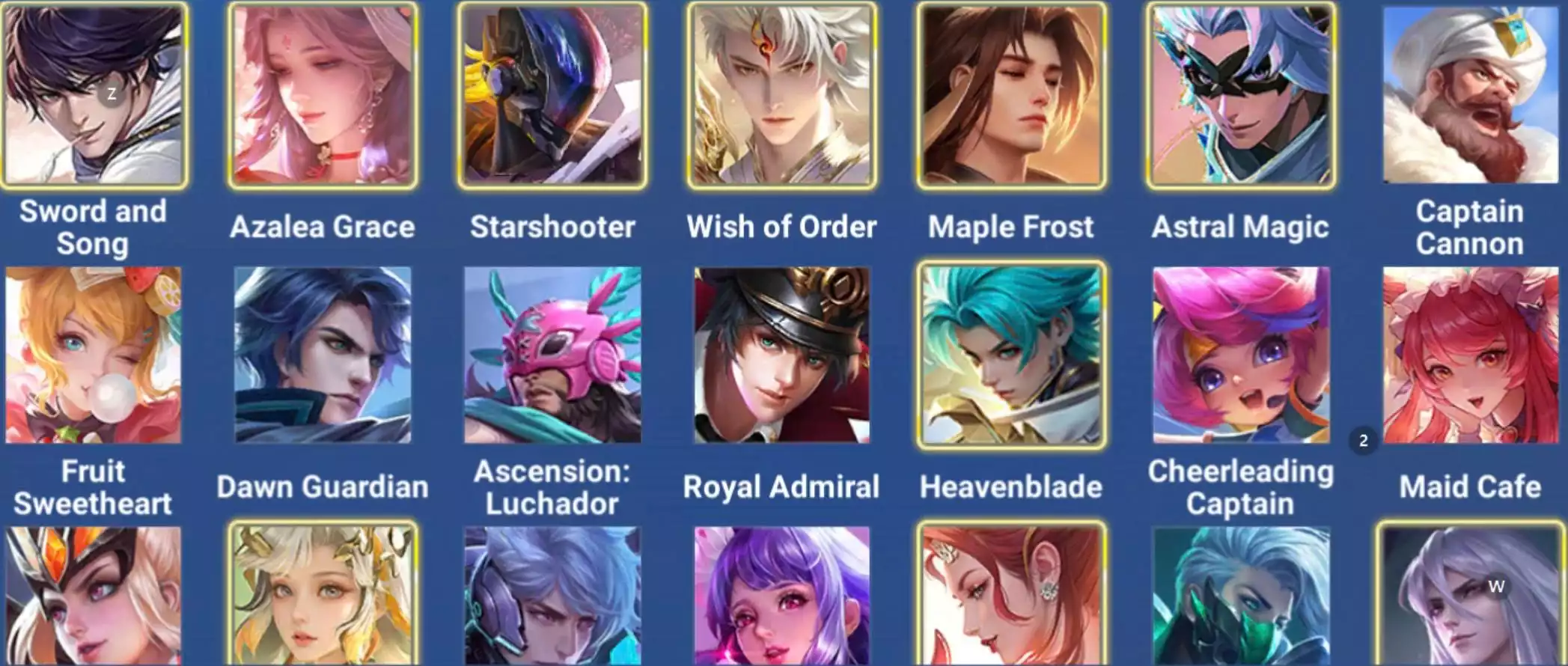 Ảnh Acc vip 5 79 skin