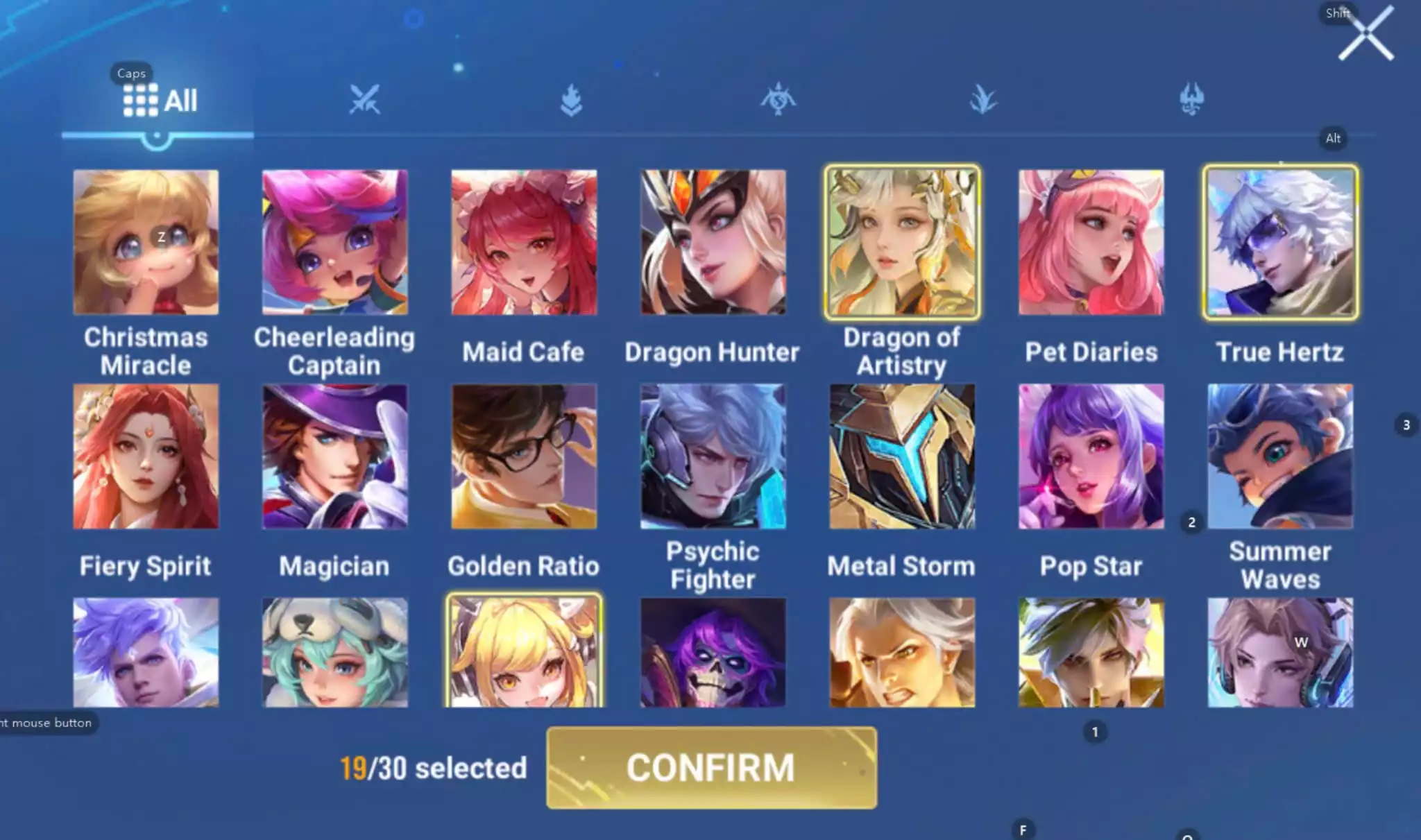 Ảnh Acc vip 7 142 skin