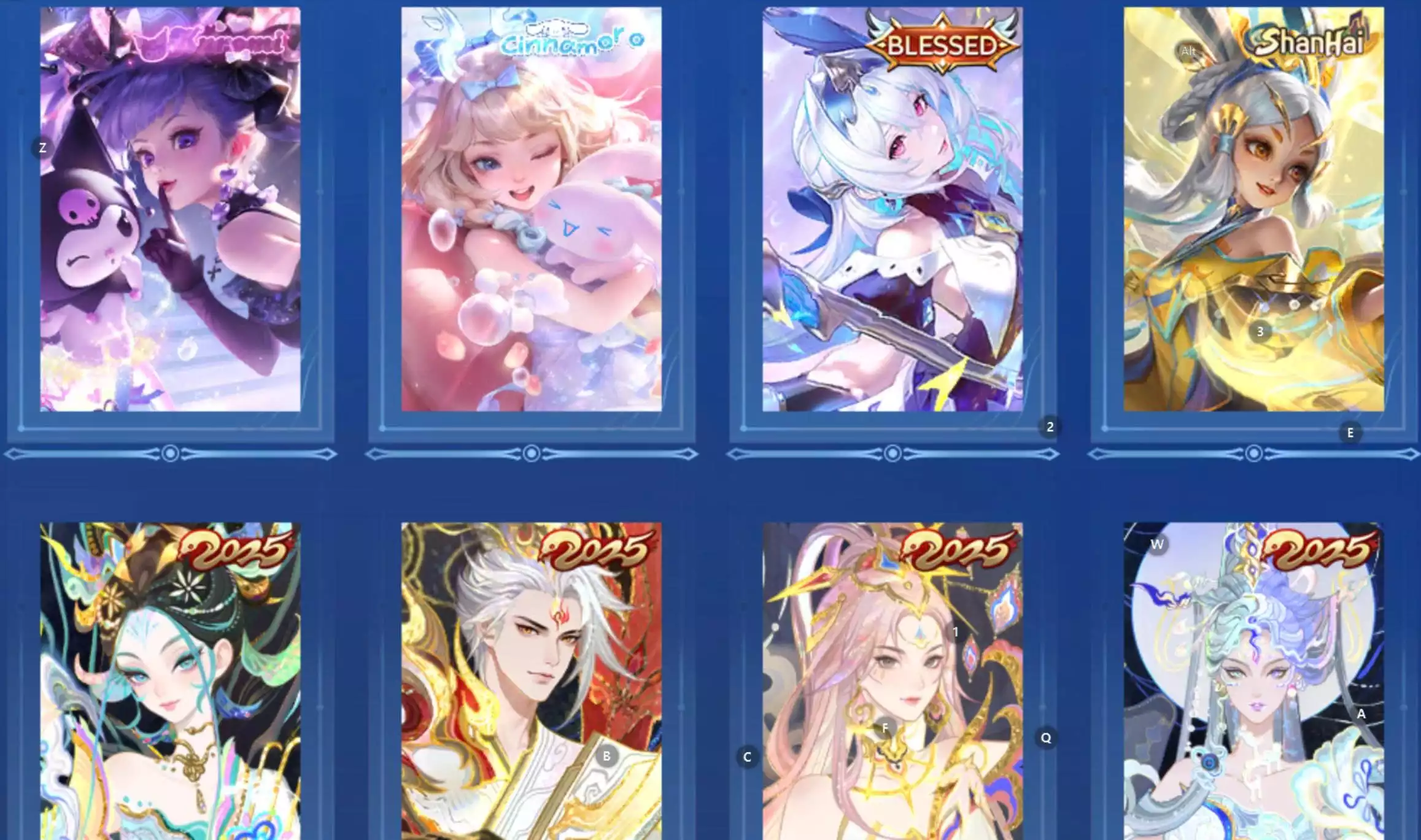 Ảnh Acc global login infnite giao mail 5 vô song 1 đá, 4 skin gacha hợp tác  Siêu nhiều truyền thuyết 3 load nền truyền thuyết