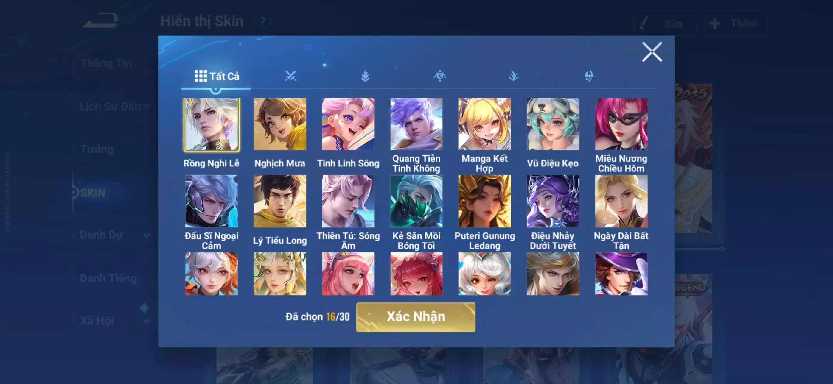 Ảnh Acc global login infinite giao mail 1 đá 2 vô song, 2 trân phẩm conan kid 9 skin truyền thuyết hữu hạn