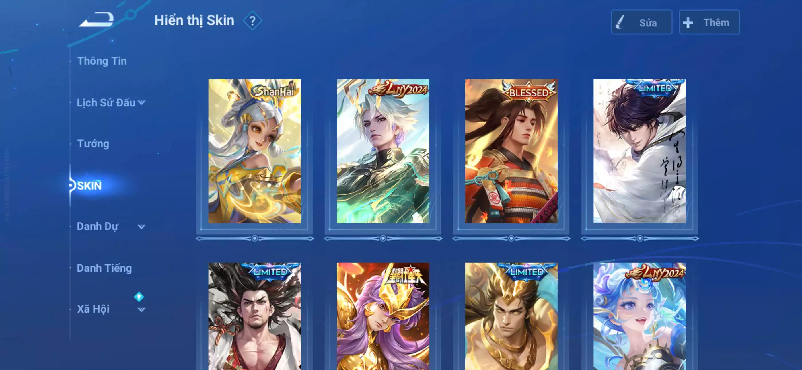 Ảnh Acc global login infinite 2 vô song 1 đá, 4 trân phẩm 3 skin jjk, 24 skin truyền thuyết