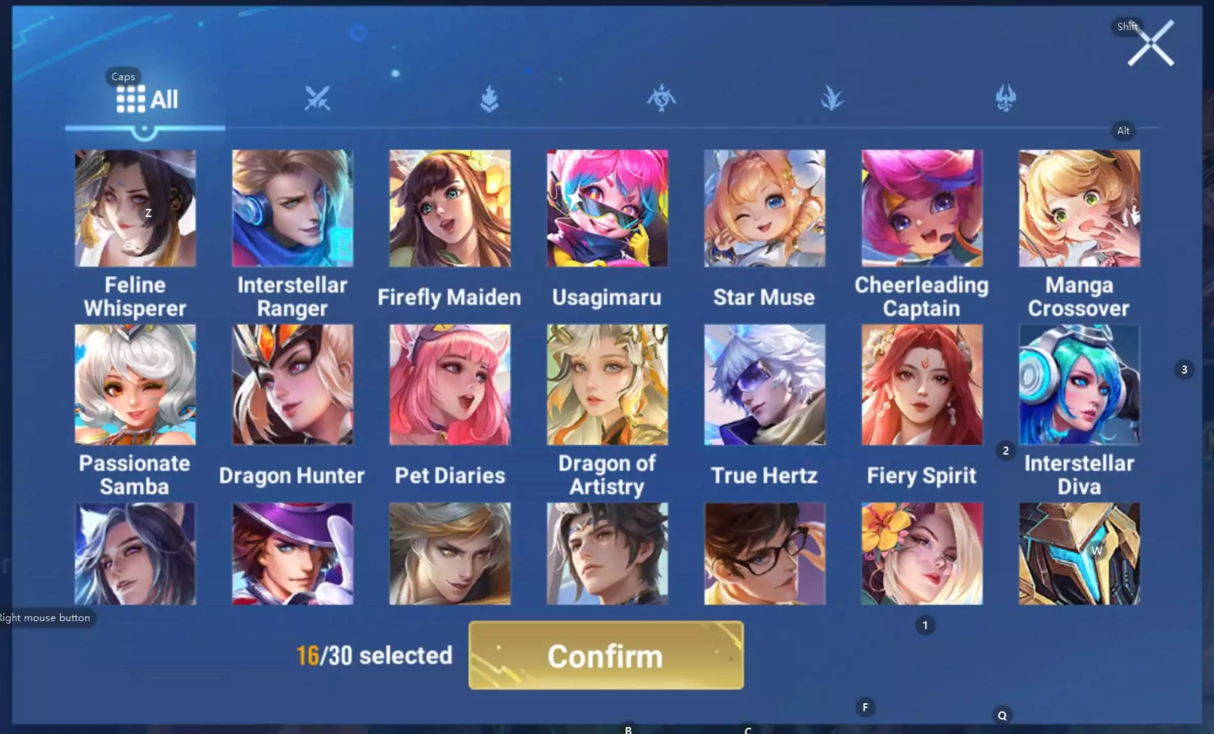 Ảnh acc global login infinite giao mail  4 skin vô song 1 đá quý kẹp nhiều skin nữ khá ổn