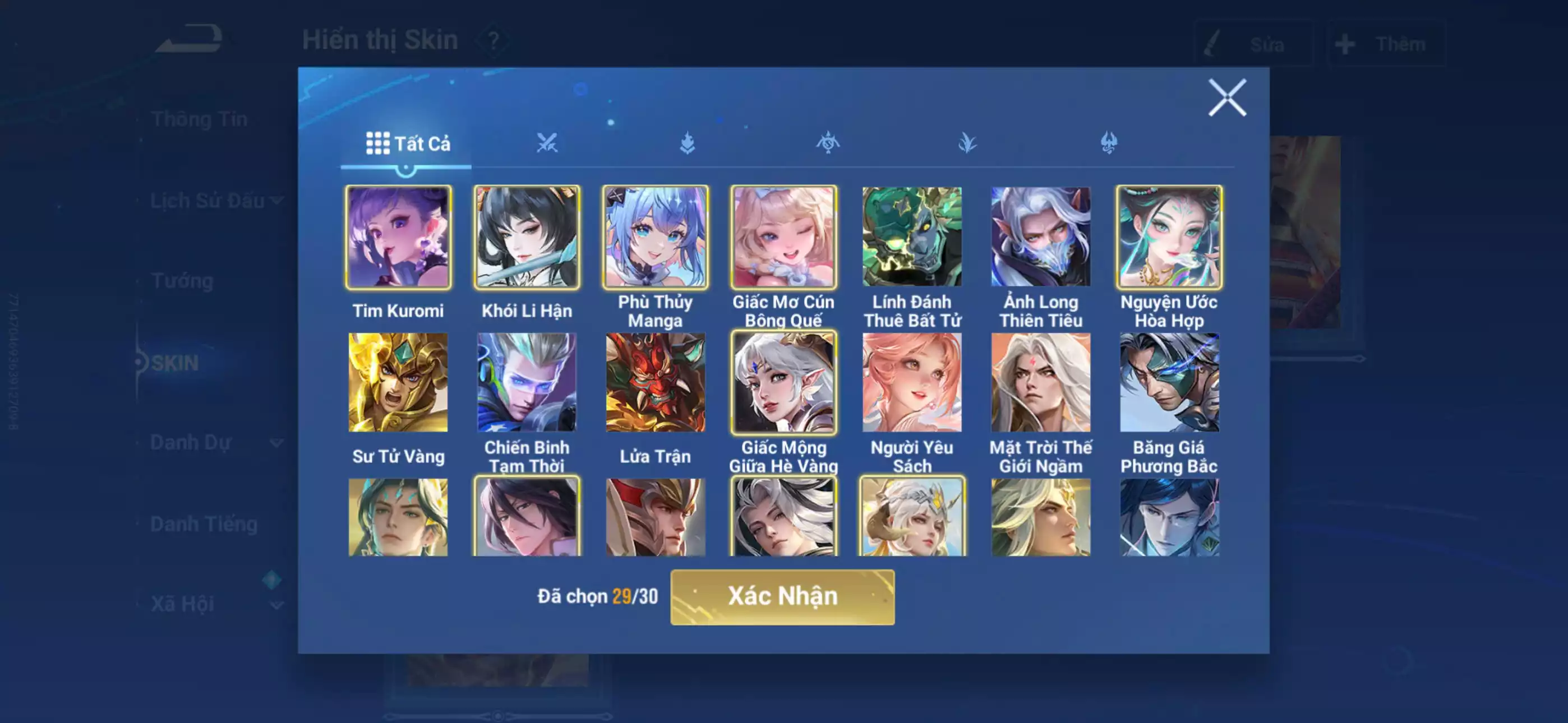 Ảnh Acc global.login infinite giao mail 5 vô song, 4 skin gacha Full lyn2024,2025 shanhai, 3 load nền 50 skin truyền thuyết siêu đẹp, siêu nhiều nút bấm(đã cọc)