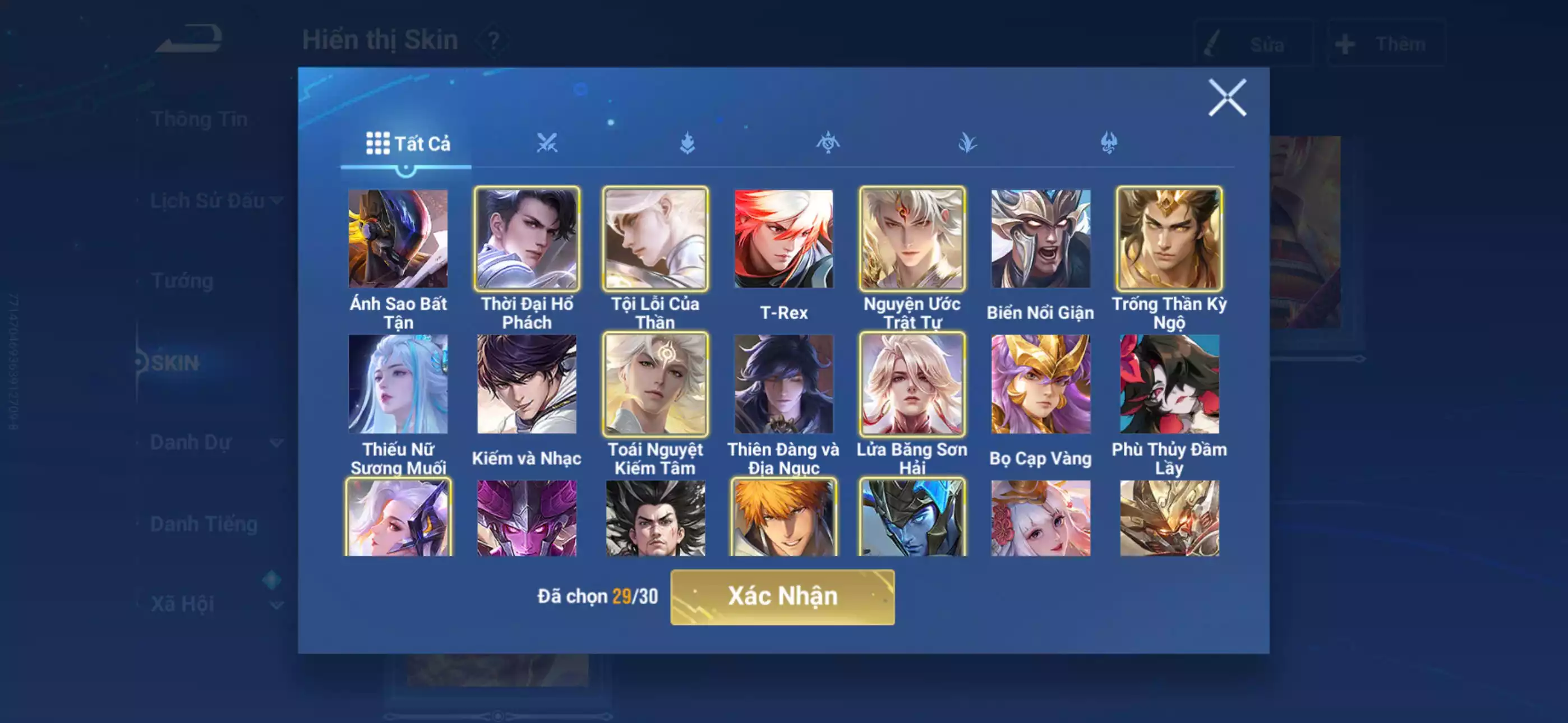 Ảnh Acc global.login infinite giao mail 5 vô song, 4 skin gacha Full lyn2024,2025 shanhai, 3 load nền 50 skin truyền thuyết siêu đẹp, siêu nhiều nút bấm(đã cọc)