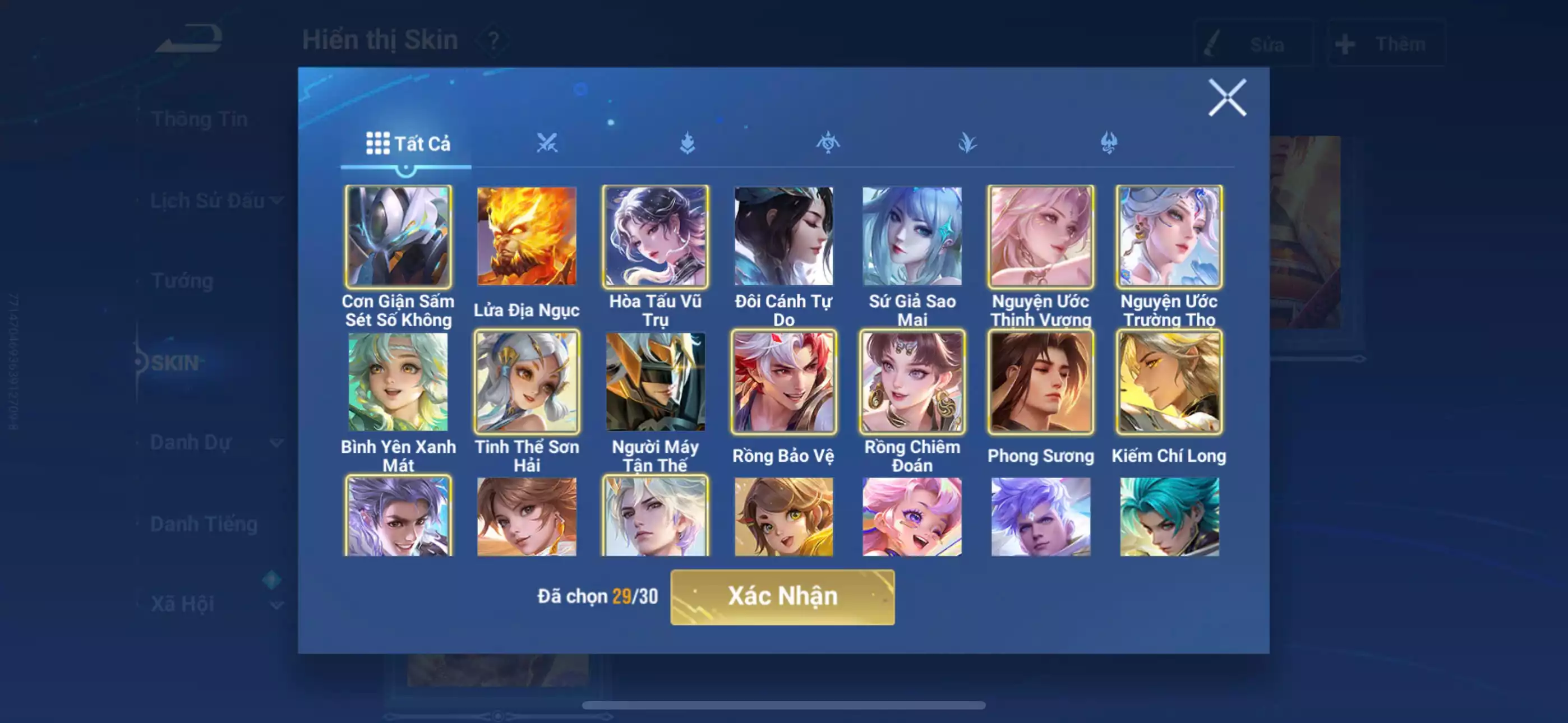 Ảnh Acc global.login infinite giao mail 5 vô song, 4 skin gacha Full lyn2024,2025 shanhai, 3 load nền 50 skin truyền thuyết siêu đẹp, siêu nhiều nút bấm(đã cọc)