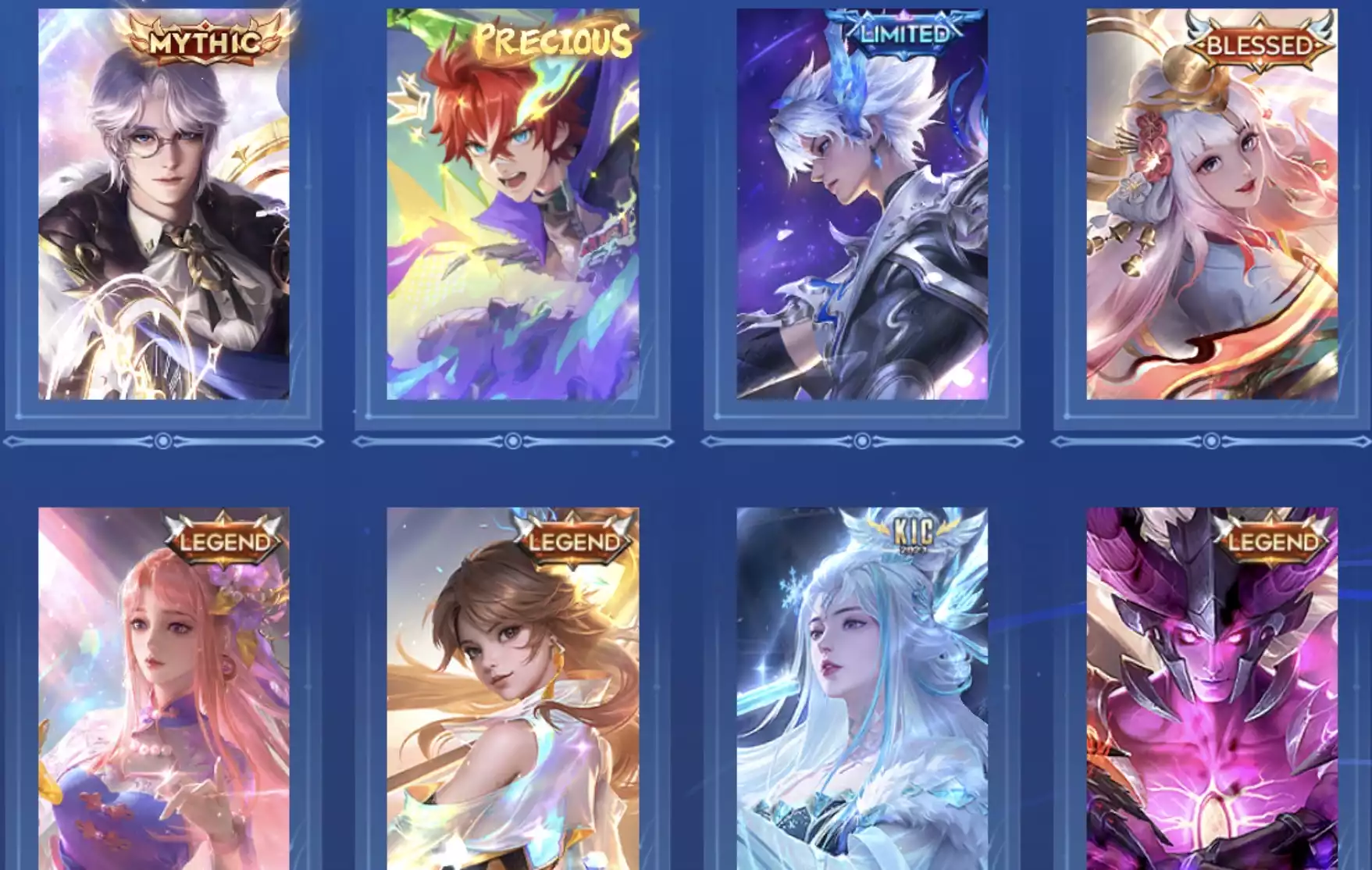 Ảnh Acc glb login infinite giao mail, 1 mythic, 1 trân phẩm