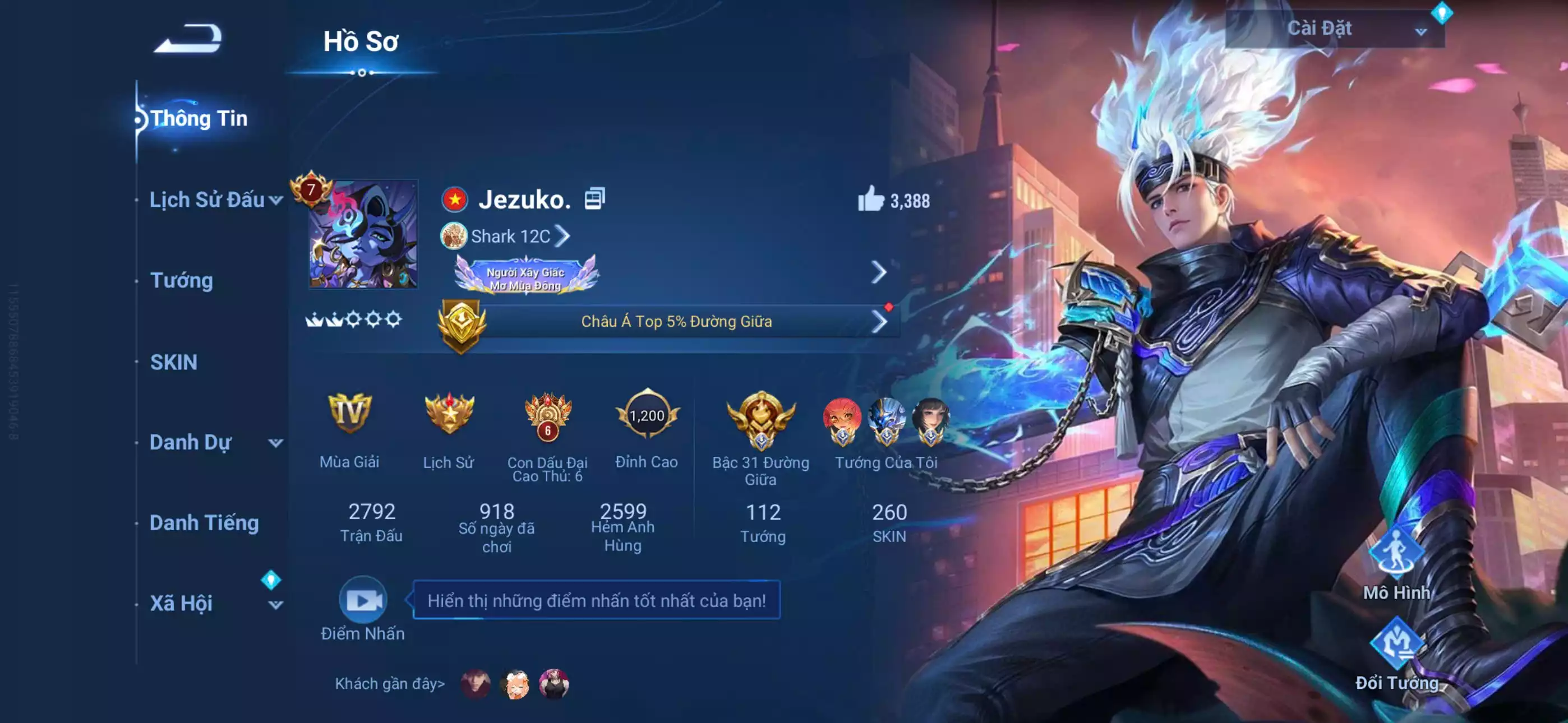 Ảnh Acc glb infinite  1 đá 2 vô song  Nhiều skin tết đẹp