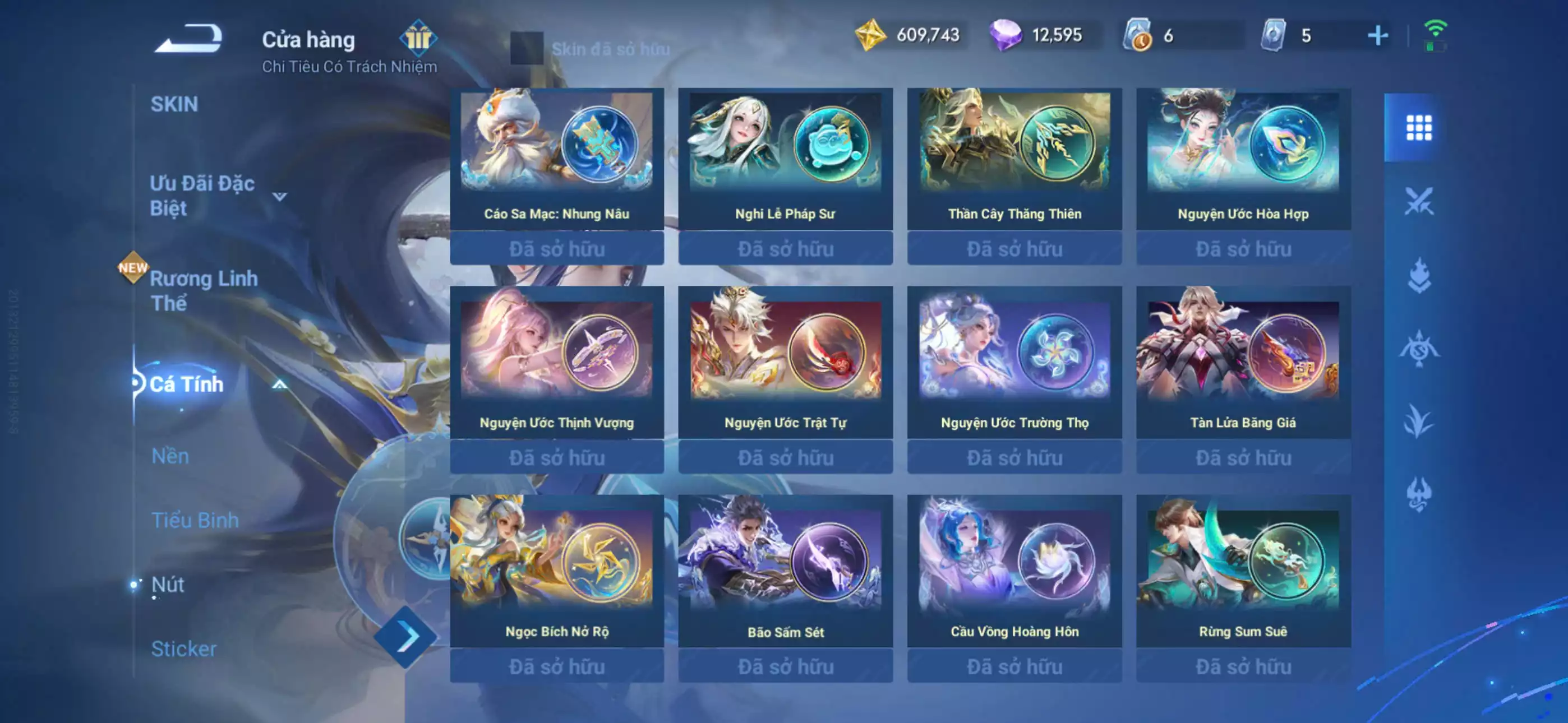 Ảnh Acc glb infinite giao mail 1 đá 1 vô song Full tết 2024,2025,tiga,kẹp vài skin sơn hải