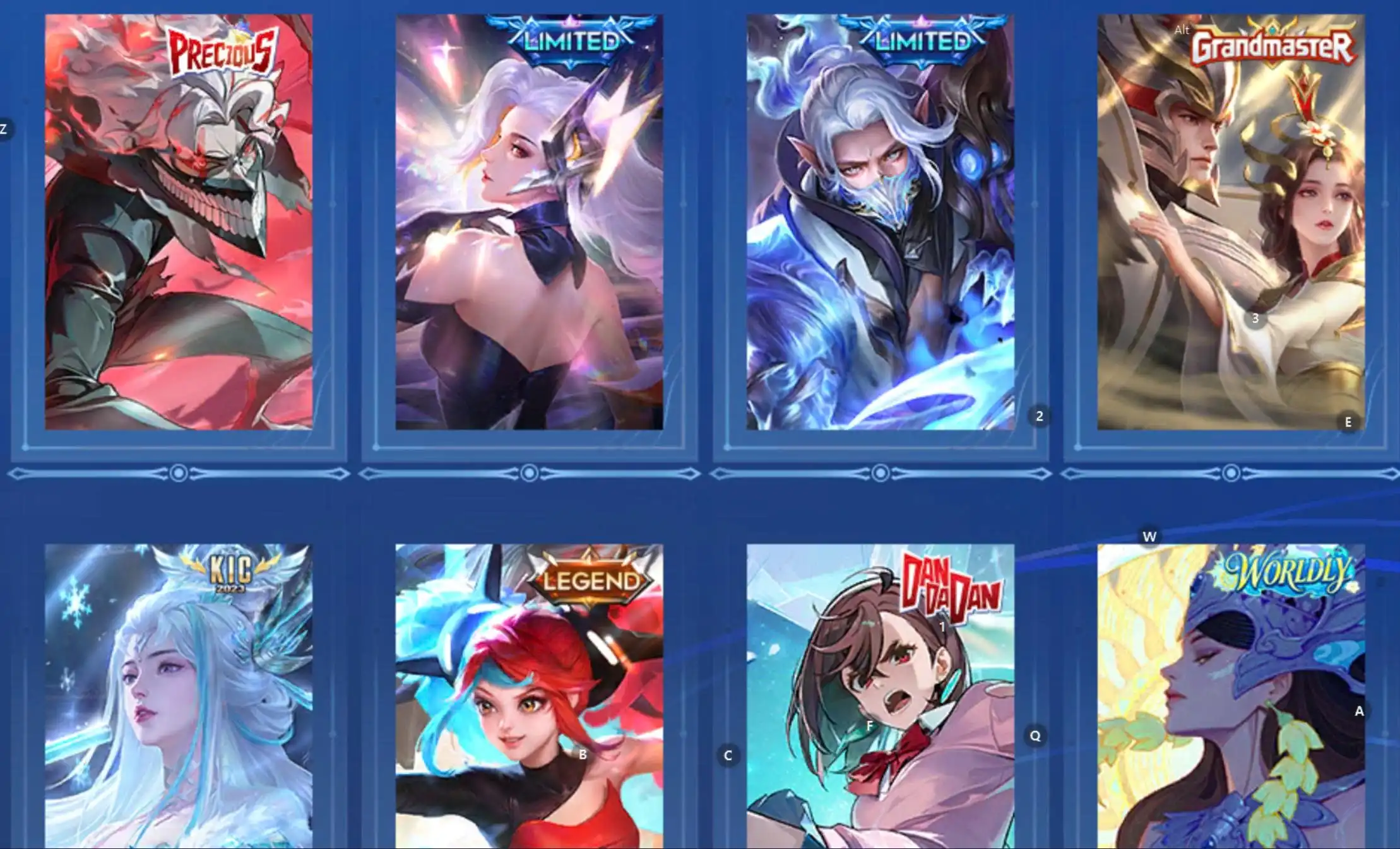 acc glb : infinite giao mail Lan Dandadan các kiểu