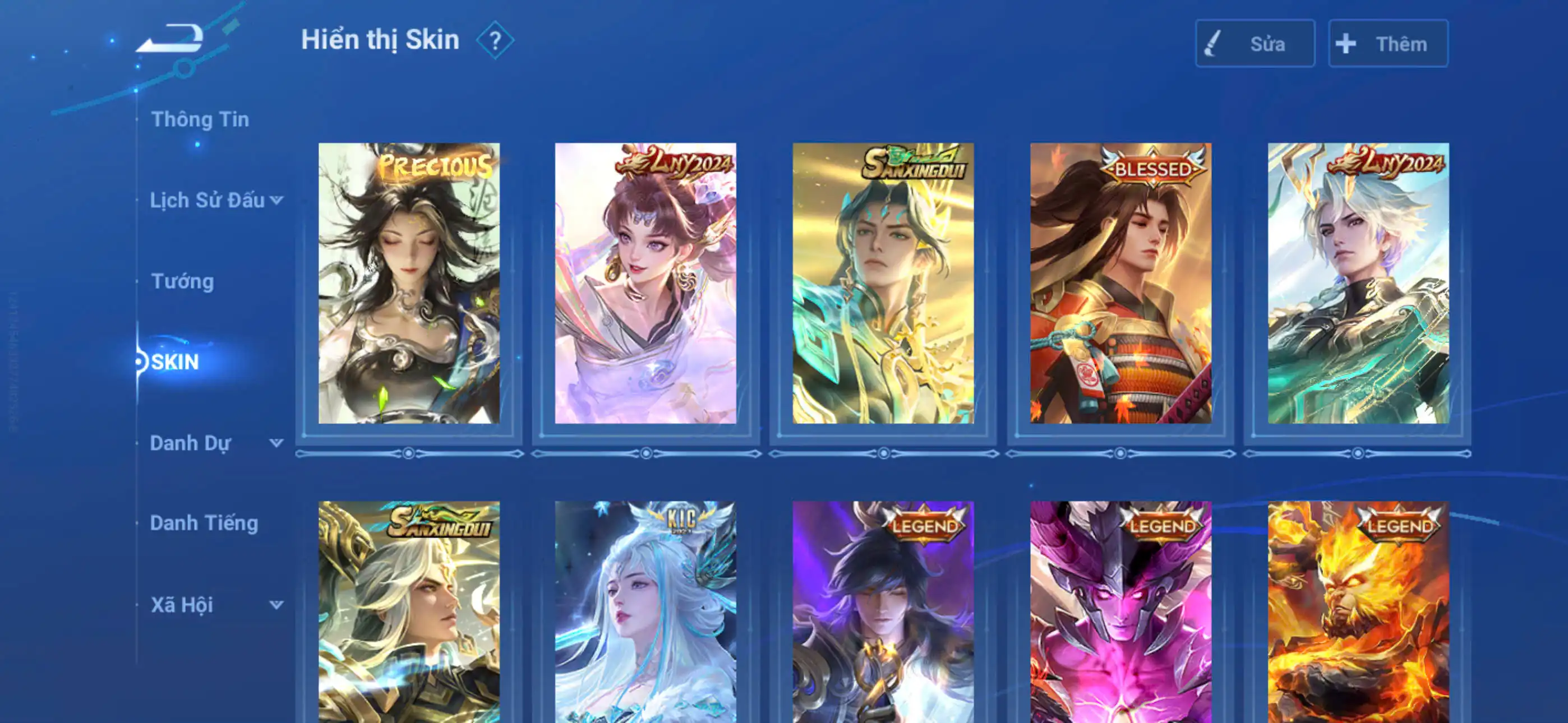 Ảnh acc glb infinite giao mail 5 flawess, full tết 2026, nhiều skin truyền thuyết khác, 2 load nền, vòng đá 242