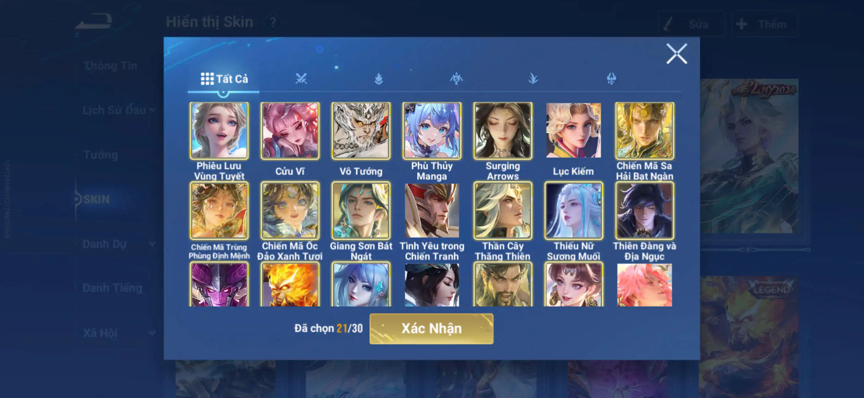 Ảnh acc glb infinite giao mail 5 flawess, full tết 2026, nhiều skin truyền thuyết khác, 2 load nền, vòng đá 242