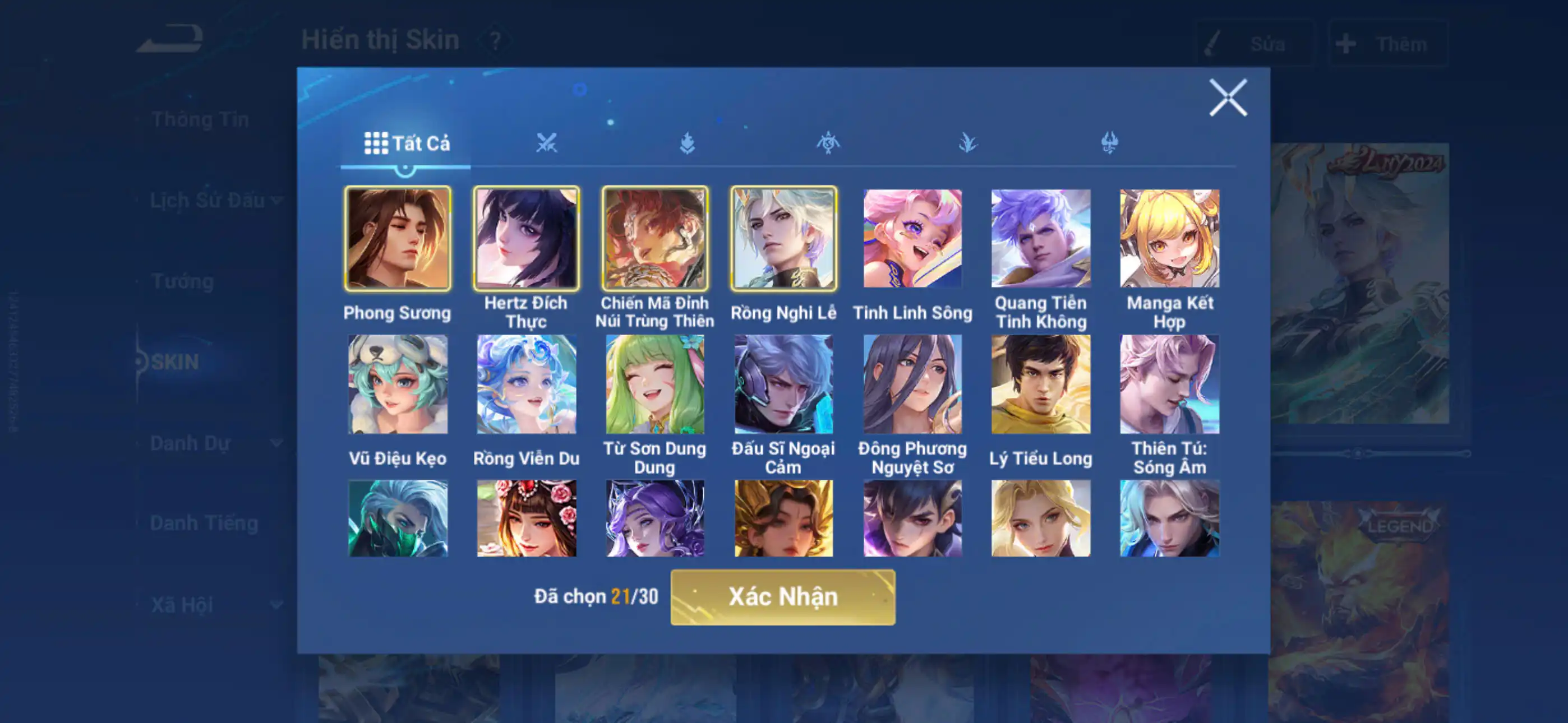 Ảnh acc glb infinite giao mail 5 flawess, full tết 2026, nhiều skin truyền thuyết khác, 2 load nền, vòng đá 242