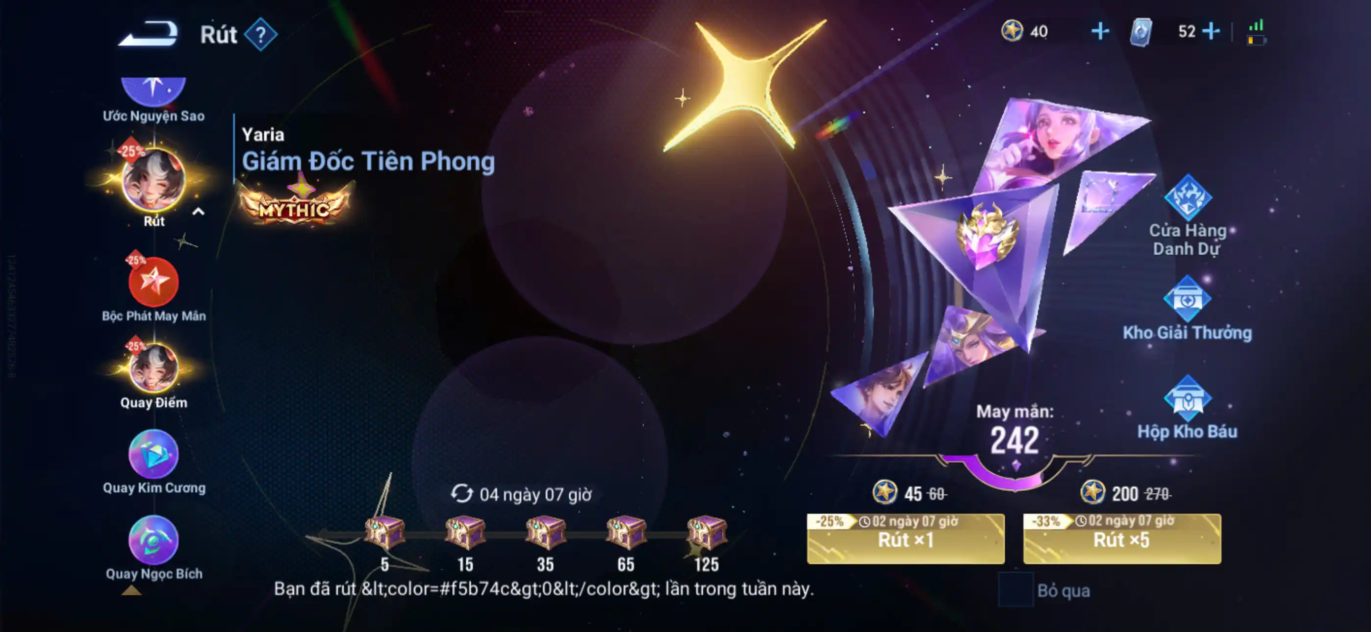 Ảnh acc glb infinite giao mail 5 flawess, full tết 2026, nhiều skin truyền thuyết khác, 2 load nền, vòng đá 242